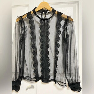 Lace Top Size Small